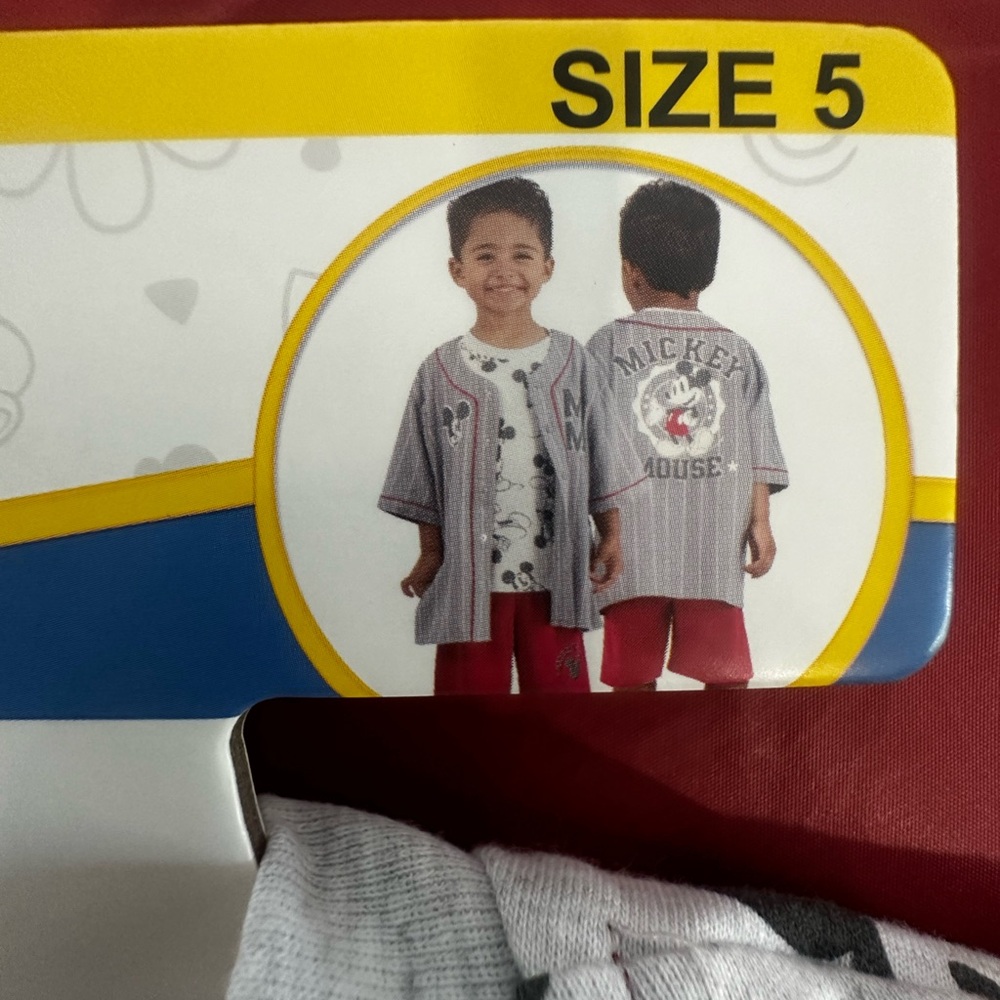 Mickey Mouse 3 Piece set.